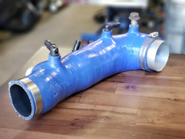 2002-2007 SUBARU WRX & 2004-2021 STI PERRIN SILICONE TURBO INLET HOSE 2.4 INCH - Image 3