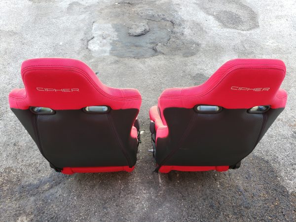 2015-2021 SUBARU WRX & STI CIPHER VIPER RECLINING RACING SEATS & BRACKETS/SLIDER - Image 3