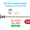 SUBIE AUTO PARTS CNC BILLET TRANSMISSION DIPSTICK CONVERSION FOR 2008-2021 SUBARU IMPREZA WRX STI 6 SPEED MANUAL 6MT