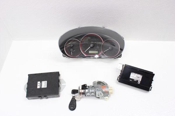 2008-2010 SUBARU WRX STI HATCH ECU CLUSTER IGNITION KEY IMMOBILIZER KIT 106K