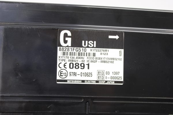 2008-2010 SUBARU WRX STI HATCH ECU CLUSTER IGNITION KEY IMMOBILIZER KIT 106K - Image 6