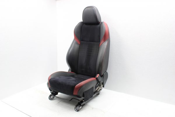 2015-2017 SUBARU WRX STI FRONT RH SEAT LEATHER/ALCANTARA SUEDE PASSENGER SIDE - Image 2
