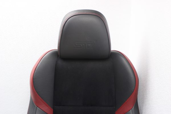 2015-2017 SUBARU WRX STI FRONT RH SEAT LEATHER/ALCANTARA SUEDE PASSENGER SIDE - Image 4