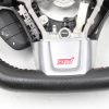 2015-2021 SUBARU WRX STI STEERING WHEEL ASSEMBLY RED STITCHED OEM - Image 6