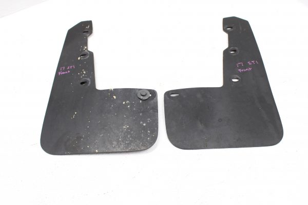 2015-2021 SUBARU WRX & STI FRONT RALLY ARMOR BLACK MUD FLAPS LH/RH - Image 2