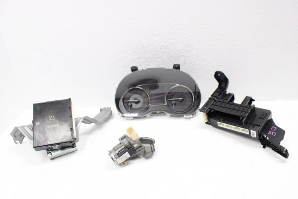 17 2017 SUBARU WRX STI ECU ECM DCCD IGNITION SPEEDOMETER CLUSTER KIT (NO KEYS)