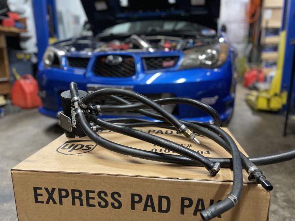 2008-2014 SUBARU WRX & 2008-2021 STI PERRIN AIR OIL SEPARATOR AOS TMIC CATCH CAN