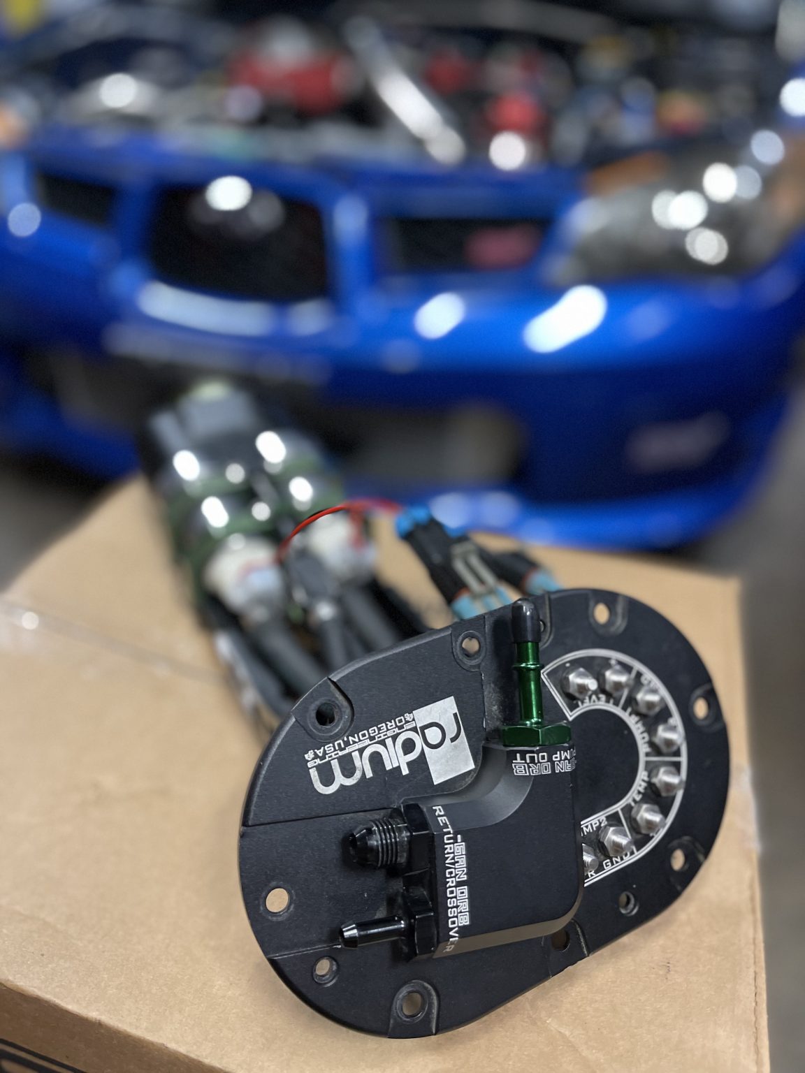 20022007 SUBARU WRX & STI RADIUM DUAL WALBRO HELLCAT 525 LPH FUEL PUMP