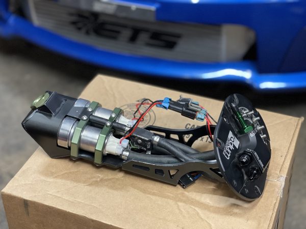 2002-2007 SUBARU WRX & STI RADIUM DUAL WALBRO HELLCAT 525 LPH FUEL PUMP HANGER - Image 4