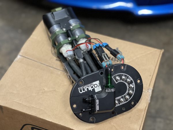 2002-2007 SUBARU WRX & STI RADIUM DUAL WALBRO HELLCAT 525 LPH FUEL PUMP HANGER - Image 3