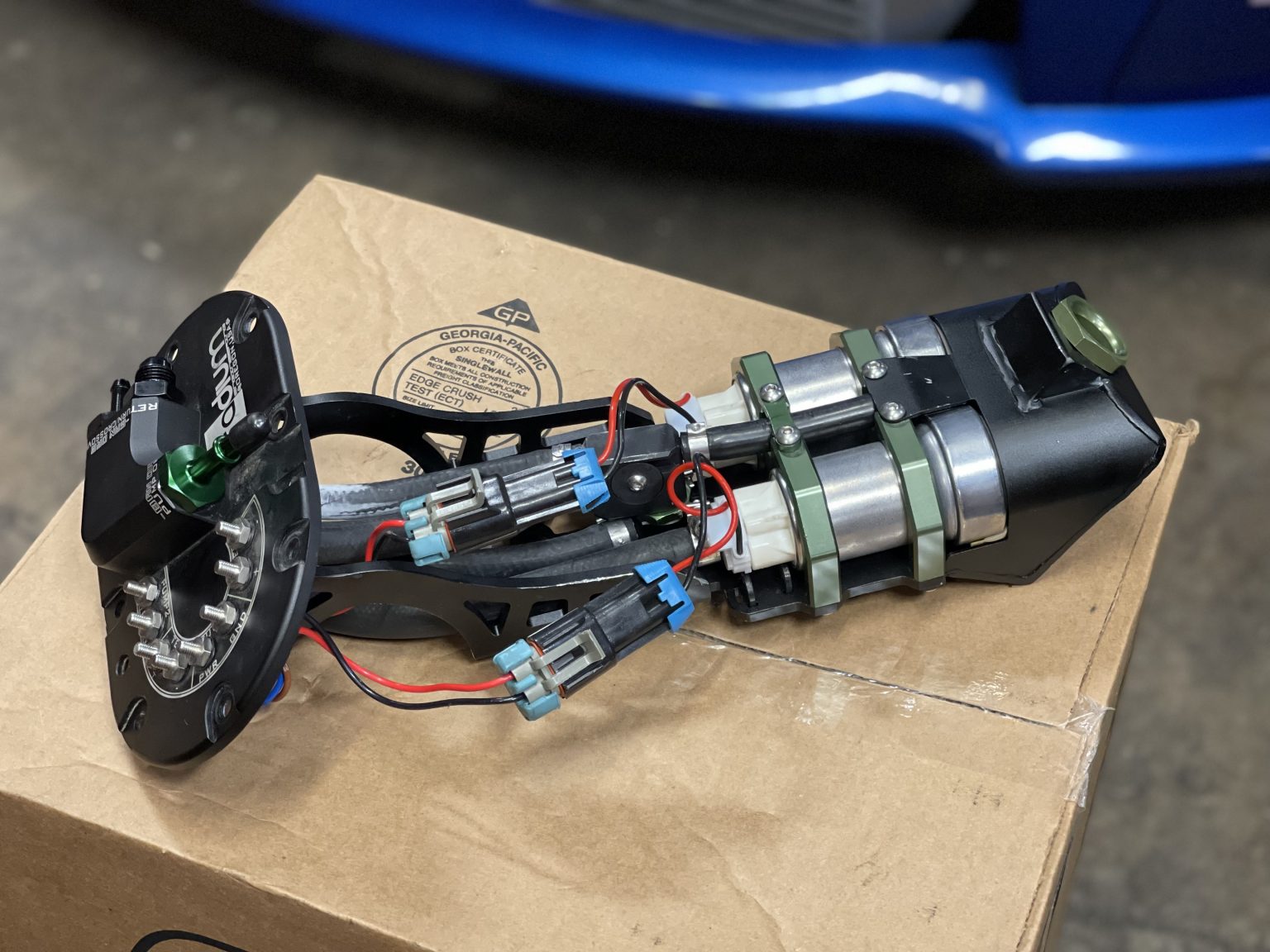 20022007 SUBARU WRX & STI RADIUM DUAL WALBRO HELLCAT 525 LPH FUEL PUMP