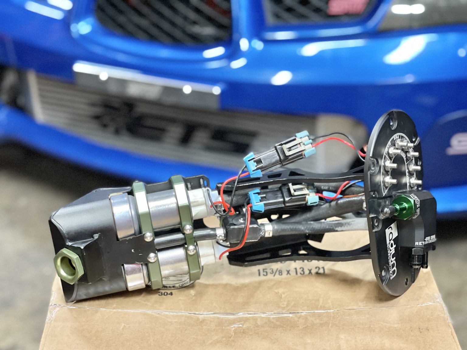 20022007 SUBARU WRX & STI RADIUM DUAL WALBRO HELLCAT 525 LPH FUEL PUMP