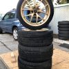 2015 SUBARU WRX STI LAUNCH EDITION FORGED BBS GOLD 18" WHEELS RIMS & TIRES 5X114 - Image 11