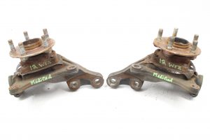 2008-2014 SUBARU WRX FRONT HUBS KNUCKLES SPINDLES MODIFIED FOR ATS BRAKE KIT