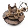 2008-2017 SUBARU WRX STI REAR HUBS KNUCKLES SPINDLES & ROTORS SET *RUSTY* - Image 4