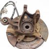 2008-2017 SUBARU WRX STI REAR HUBS KNUCKLES SPINDLES & ROTORS SET *RUSTY* - Image 6