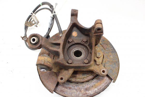 2008-2017 SUBARU WRX STI REAR HUBS KNUCKLES SPINDLES & ROTORS SET *RUSTY* - Image 6