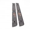 2008-2014 SUBARU IMPREZA WRX FRONT DOOR SILL KICK PLATE PANELS BLACK SET OEM - Image 6