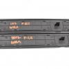2008-2014 SUBARU IMPREZA WRX FRONT DOOR SILL KICK PLATE PANELS BLACK SET OEM - Image 5