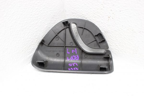 2008-2014 SUBARU WRX STI SEAT BELT GUIDE COVER BLACK LH/RH SET OEM - Image 3