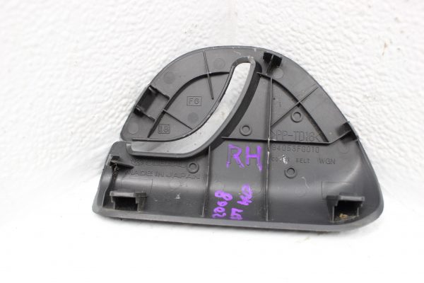 2008-2014 SUBARU WRX STI SEAT BELT GUIDE COVER BLACK LH/RH SET OEM - Image 5