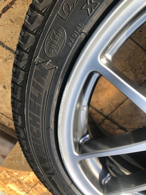2015-2017 SUBARU WRX STI LIMITED FORGED BBS WHEELS RIMS & TIRES 18X8.5 +55 5X114 - Image 7