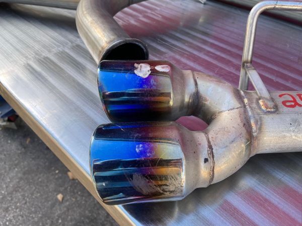 2015-2021 SUBARU WRX & STI EXTREME TURBO SYSTEMS ETS CATBACK EXHAUST W/ BLUE TIP - Image 9