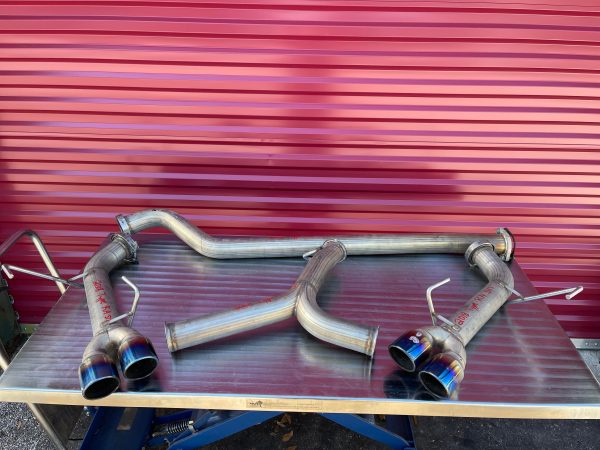2015-2021 SUBARU WRX & STI EXTREME TURBO SYSTEMS ETS CATBACK EXHAUST W/ BLUE TIP