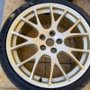 2018 SUBARU WRX STI TYPE RA GOLD FORGED BBS WHEELS RIMS & TIRES 19X8.5 +55 5X114 - Image 6