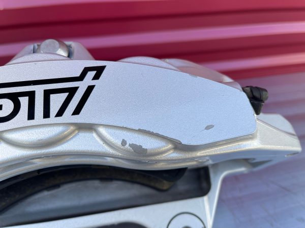 2018 SUBARU WRX STI TYPE RA 6/2 POT BREMBO BRAKE CALIPERS & ROTORS 31K MILES - Image 9