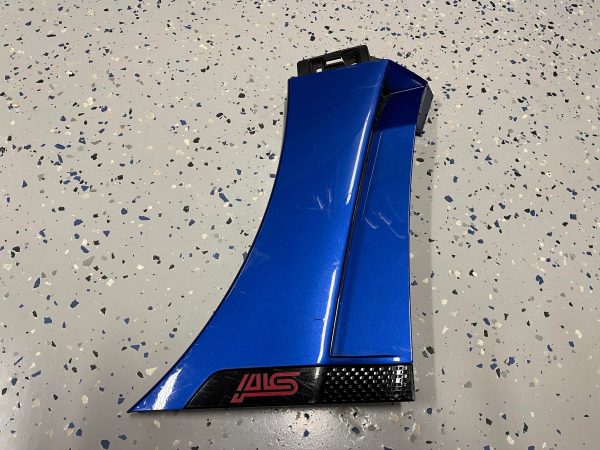 2018 SUBARU WRX STI TYPE RA RH FENDER GARNISH TRIM WRB BLUE PASSENGERS SIDE OEM - Image 3