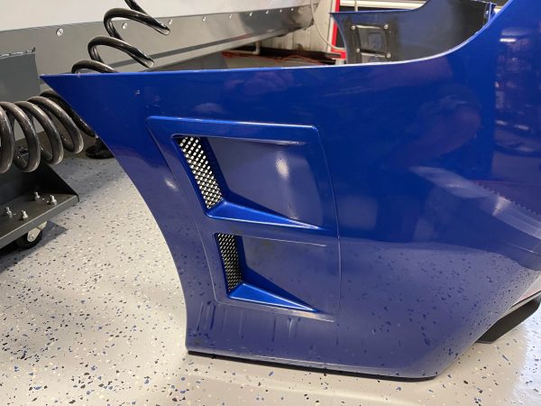 2018 SUBARU WRX STI TYPE RA REAR BUMPER COVER ASSY WORLD RALLY BLUE OEM #262/500 - Image 9