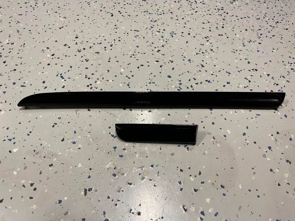 2018 SUBARU WRX STI TYPE RA PIANO BLACK DASH BOARD TRIM GARNISH LH/RH SET OEM