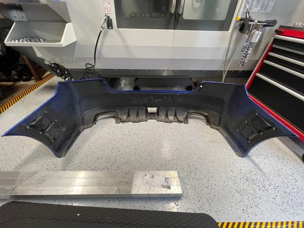 2018 SUBARU WRX STI TYPE RA REAR BUMPER COVER ASSY WORLD RALLY BLUE OEM #262/500 - Image 11