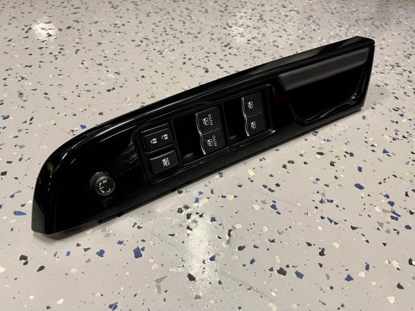 2018 SUBARU WRX STI TYPE RA PIANO BLACK FRONT & REAR WINDOW DOOR SWITCHES SET OE - Image 5