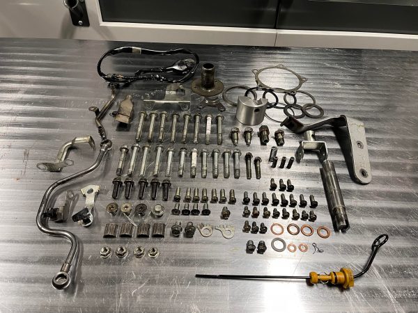 2008-2021 SUBARU WRX STI 6 SPEED TRANSMISSION MISC BOLTS HARDWARE LINES BRACKETS