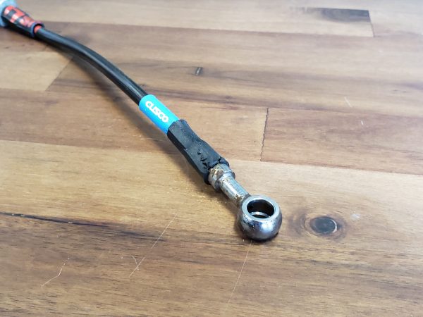 2004-2021 SUBARU WRX STI CUSCO STAINLESS STEEL CLUTCH LINE CABLE 672 022 CL - Image 3