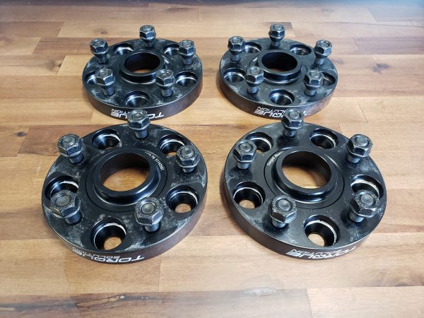 2005-2021 SUBARU WRX STI TORQUE SOLUTION FORGED 20MM WHEEL SPACERS SET 5X114