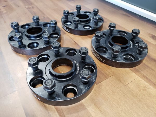 2005-2021 SUBARU WRX STI TORQUE SOLUTION FORGED 20MM WHEEL SPACERS SET 5X114 - Image 3