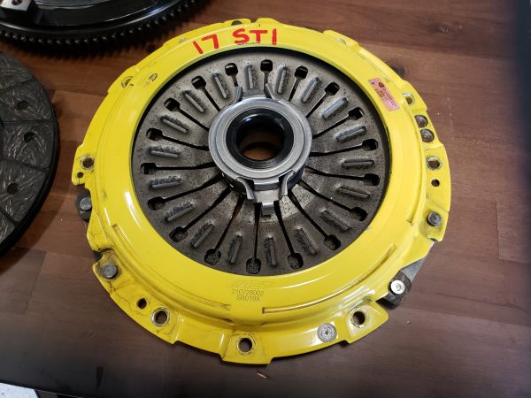 2004-2021 SUBARU WRX STI ACT XTREME DUTY CLUTCH & STREETLITE FLYWHEEL 4K MILES - Image 2
