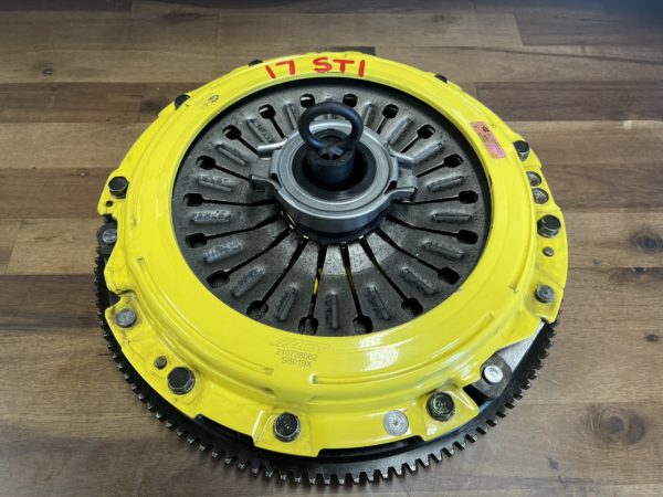 2004-2021 SUBARU WRX STI ACT XTREME DUTY CLUTCH & STREETLITE FLYWHEEL 4K MILES - Image 12