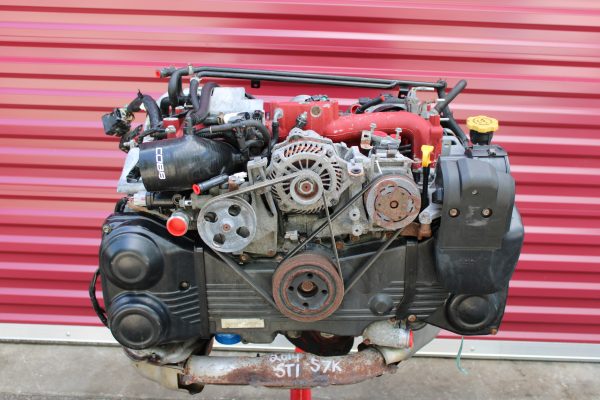 2008-2018 SUBARU WRX STI ENGINE MOTOR LONG BLOCK & VF48 TURBO EJ257 57K MILES