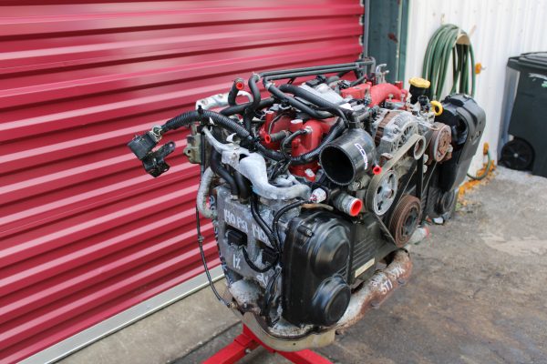 2008-2018 SUBARU WRX STI ENGINE MOTOR LONG BLOCK & VF48 TURBO EJ257 57K MILES - Image 2