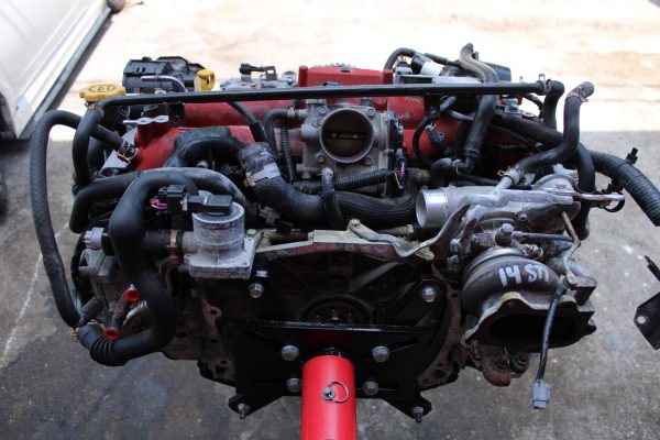 2008-2018 SUBARU WRX STI ENGINE MOTOR LONG BLOCK & VF48 TURBO EJ257 57K MILES - Image 7
