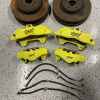 2018-2021 SUBARU WRX STI 6 POT FRONT & REAR BREMBO BRAKE CALIPERS KIT 24K MILES