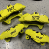 2018-2021 SUBARU WRX STI 6 POT FRONT & REAR BREMBO BRAKE CALIPERS KIT 24K MILES - Image 10