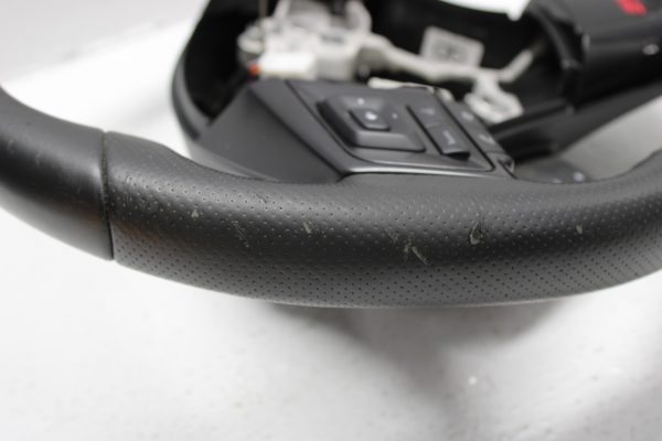 2015-2021 SUBARU WRX STI STEERING WHEEL ASSEMBLY LEATHER RED STITCHED OEM - Image 7