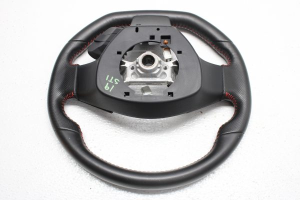 2015-2021 SUBARU WRX STI STEERING WHEEL ASSEMBLY LEATHER RED STITCHED OEM - Image 11