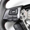 2015-2021 SUBARU WRX STI STEERING WHEEL ASSEMBLY LEATHER RED STITCHED OEM - Image 4