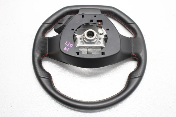 2015-2021 SUBARU WRX STI STEERING WHEEL ASSEMBLY LEATHER RED STITCHED OEM - Image 10
